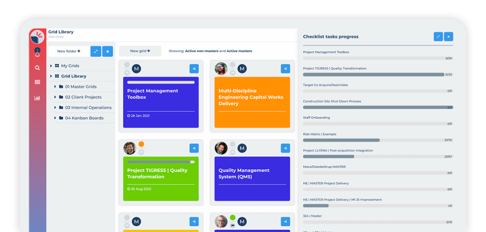 screenshot of Method Grid